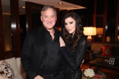 Terry Dubrow and Heather Dubrow attend GLAAD Tidings on December 17, 2025 in Los Angeles, California.