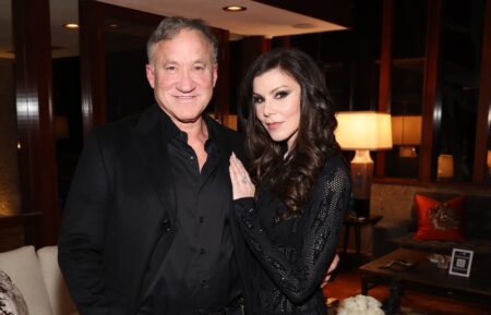 Terry Dubrow and Heather Dubrow attend GLAAD Tidings on December 17, 2025 in Los Angeles, California.