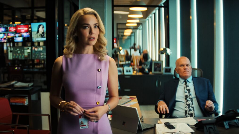 Rebecca Rittenhouse as Lexi and Mike Pniewski as Jim Pruss — 'His & Hers'