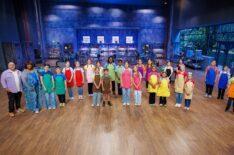 Hosts Duff Goldman and Kardea Brown, Contestants Taanvi and Kavya Bhenderu, Harper and Holland Carroll, Cameron and Abby Bellezza, Genesis and Akbar Brooks, Abigail and Kenneth Wolf, Leia and Kiera Sievert, Amelia and Clara Friesenhahn, Emmett and Maci Sheets, Jovie and Lenore Byler, Michael and Liam Nelson, Norah and Olivia Tatum, and Melody and Leila Nouri, portrait , as seen on Baking Championship: Next Gen, Season 1.