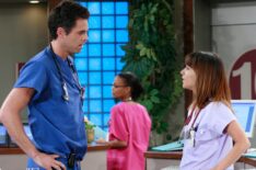 Jason Thompson, Kimberly McCullough on 'General Hospital' in 2007