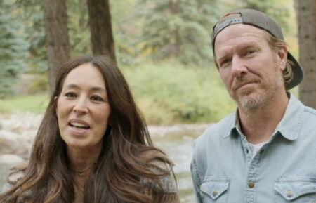 Chip and Joanna Gaines in the 'Fixer Upper: Colorado Mountain Home' finale