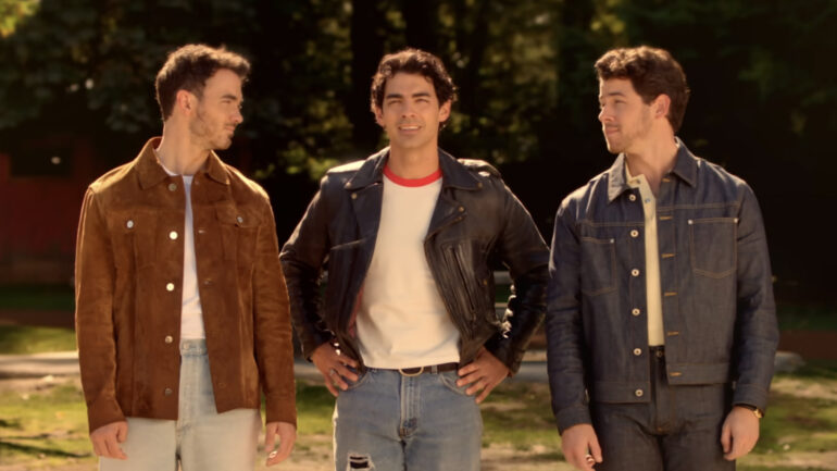 Kevin, Joe, and Nick Jonas in 'Camp Rock 3'