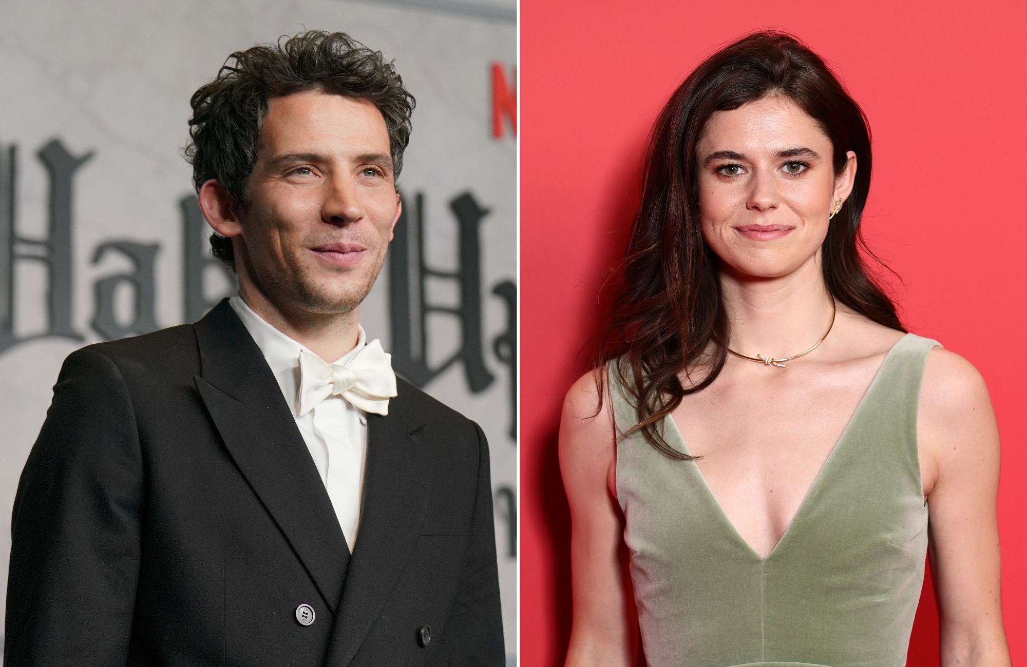 Josh O'Connor (left) and Alison Oliver (Right)