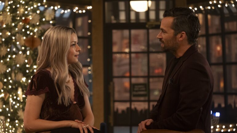 Julia Chan and Ian Harding in 'Ripple' Season 1