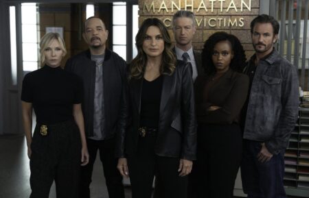 Kelli Giddish as Sgt. Amanda Rollins, Ice T as Sgt. Odafin 