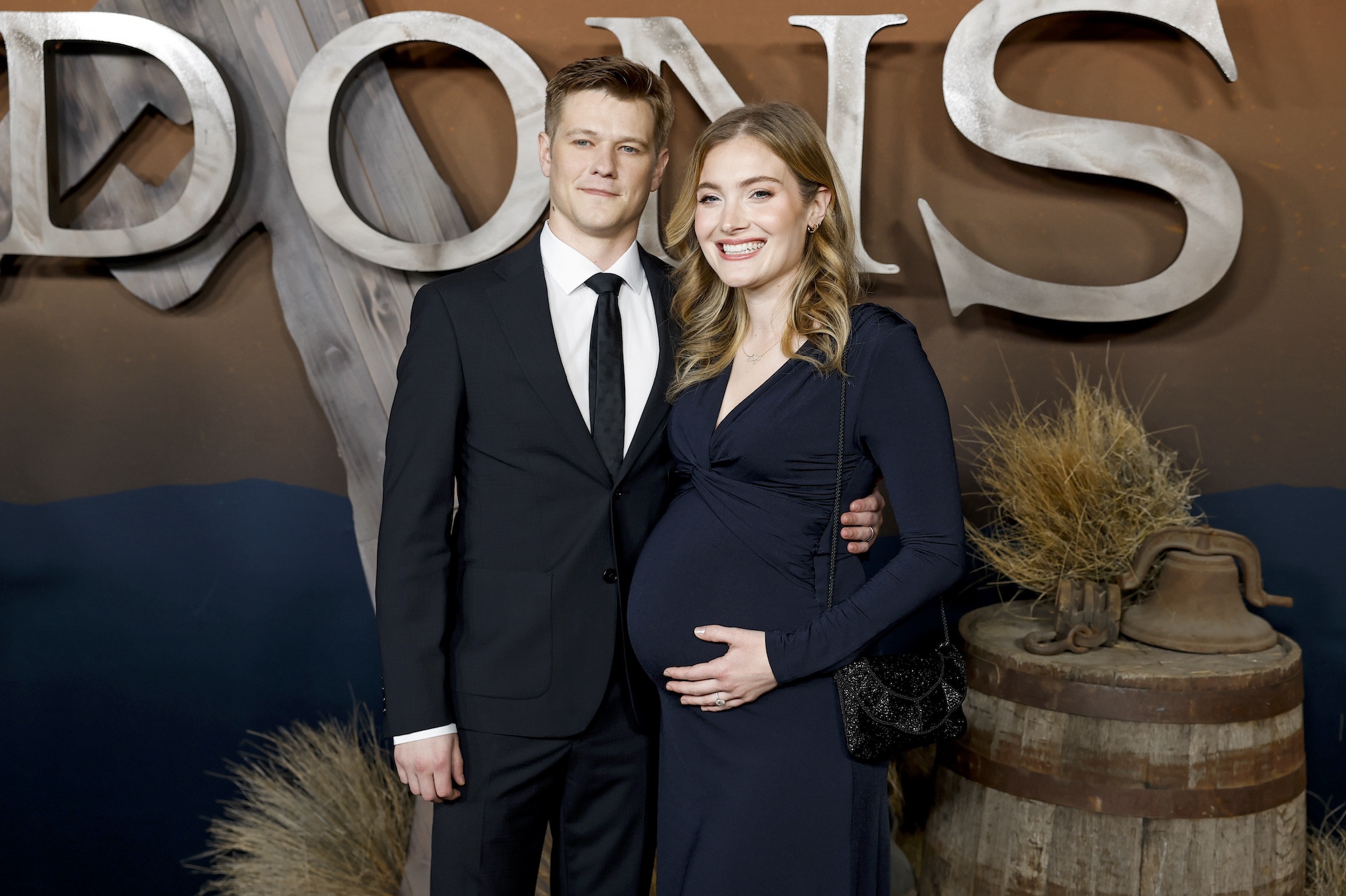 Lucas Till and Skyler Samuels attend the premiere of Netflix's 