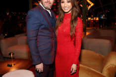Macaulay Culkin and Brenda Song attend the “Fallout” season two red carpet premiere event at Academy Museum of Motion Pictures on December 08, 2025 in Los Angeles, California.