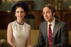 Alison Brie, Vincent Kartheiser in 'Mad Men' Season 7