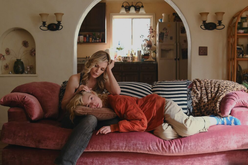 Elle Fanning and Michelle Pfeiffer in 'Margo's Got Money Troubles'
