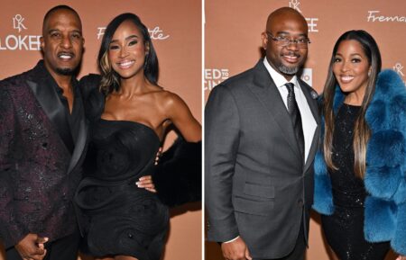 Walter Scott Metcalfe, Dr. Contessa Metcalfe at the 'Married to Medicine' Season 12 Premiere; Eugene Harris, Toya Bush-Harris at the 'Married to Medicine' Season 12 Premiere