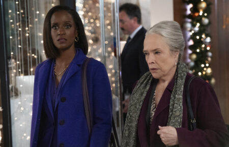 Skye P. Marshall and Kathy Bates in 'Matlock' Season 2 Episode 8