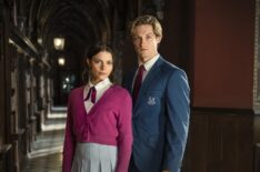 Damian Hardung and Harriet Herbig Matten in 'Maxton Hall' Season 3