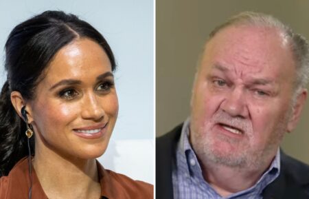 Meghan and Thomas Markle