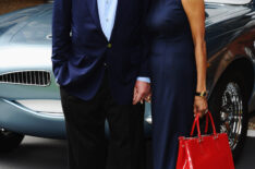 Michael Caine and Shakira Caine attend the pre-party before the UK Film Premiere of Cars 2 in Whitehall Gardens on July 17, 2011 in London, England.