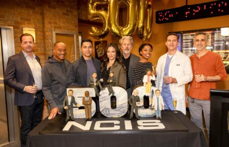 Sean Murray, Rocky Carroll, Wilmer Valderrama, Katrina Law, Gary Cole, Diona Reasonover, Brian Dietzen — 'NCIS' Episode 500 Celebration