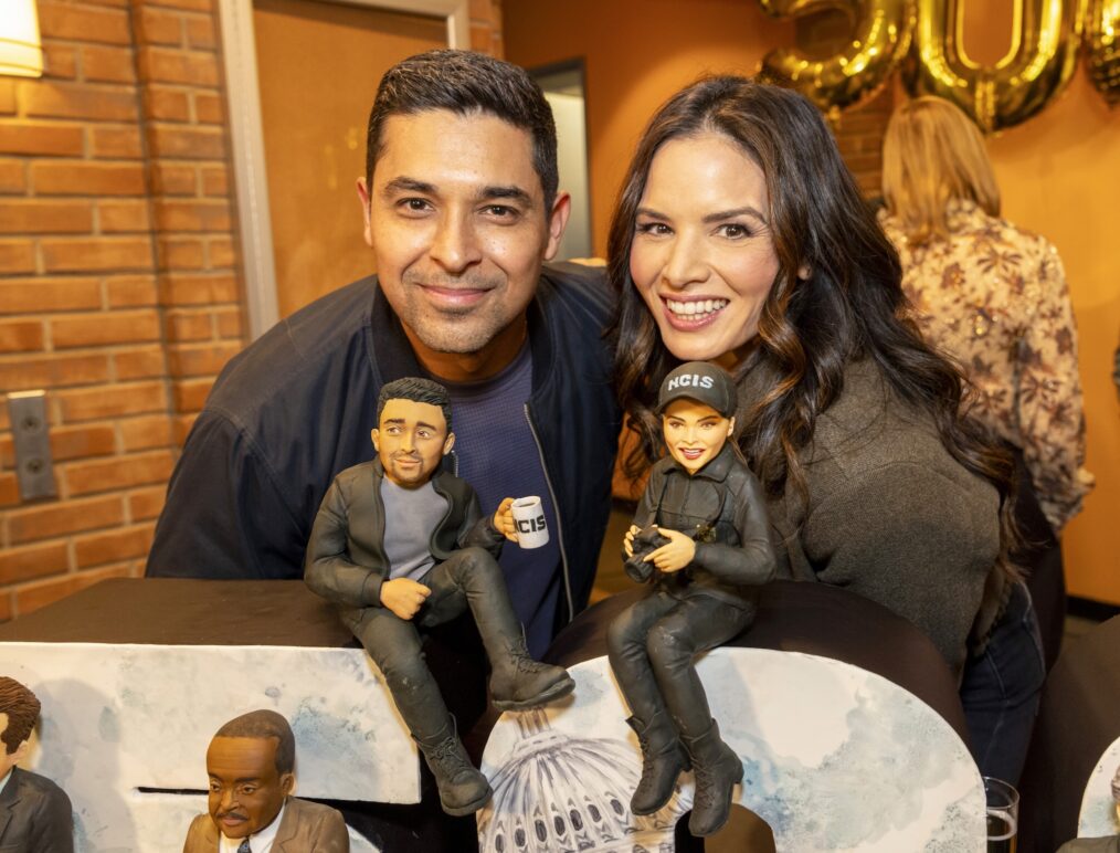 Wilmer Valderrama and Katrina Law — 'NCIS' Episode 500 Celebration