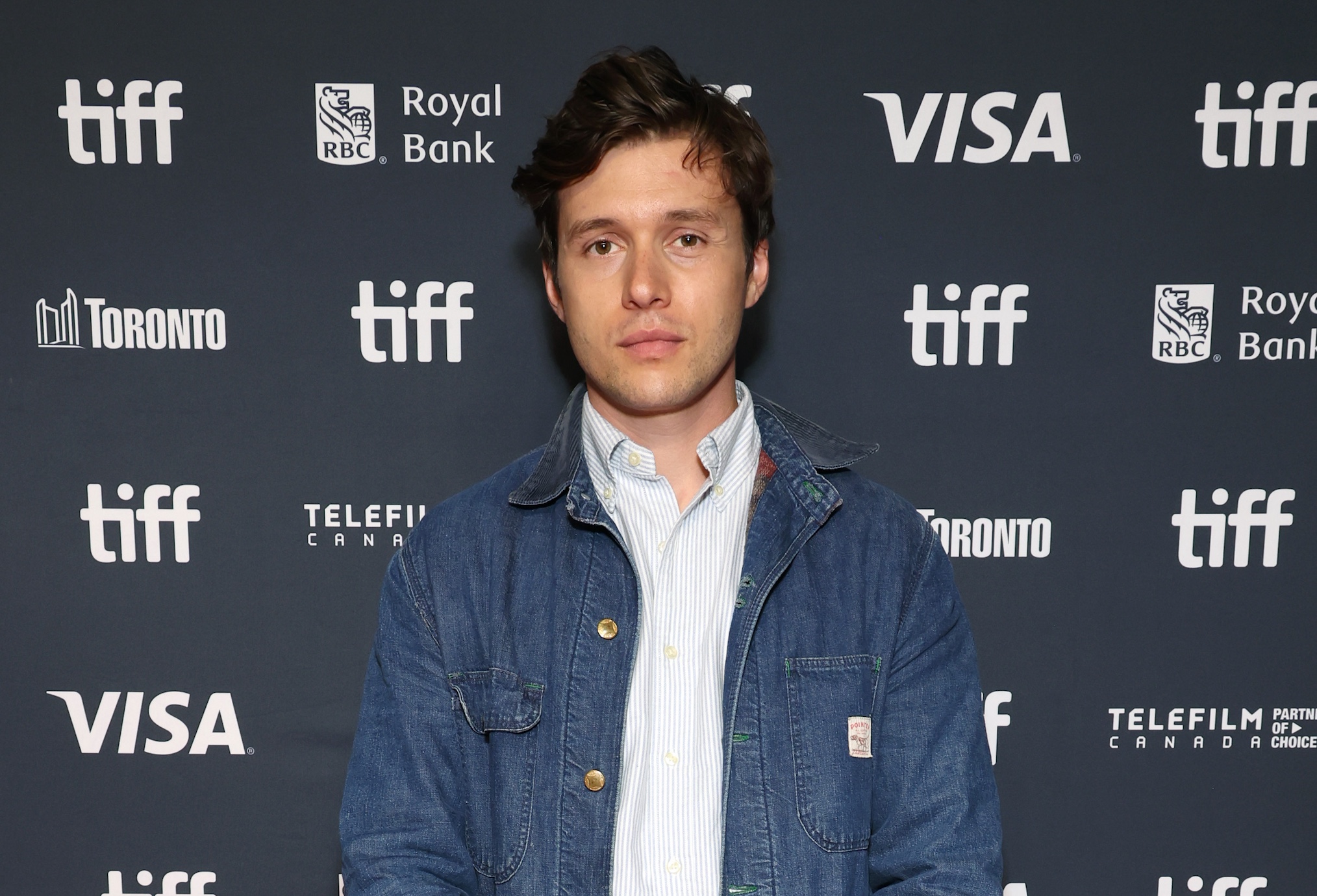 Nick Robinson attends the premiere of 