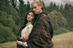 Caitriona Balfe and Sam Heughan in 'Outlander' Season 8
