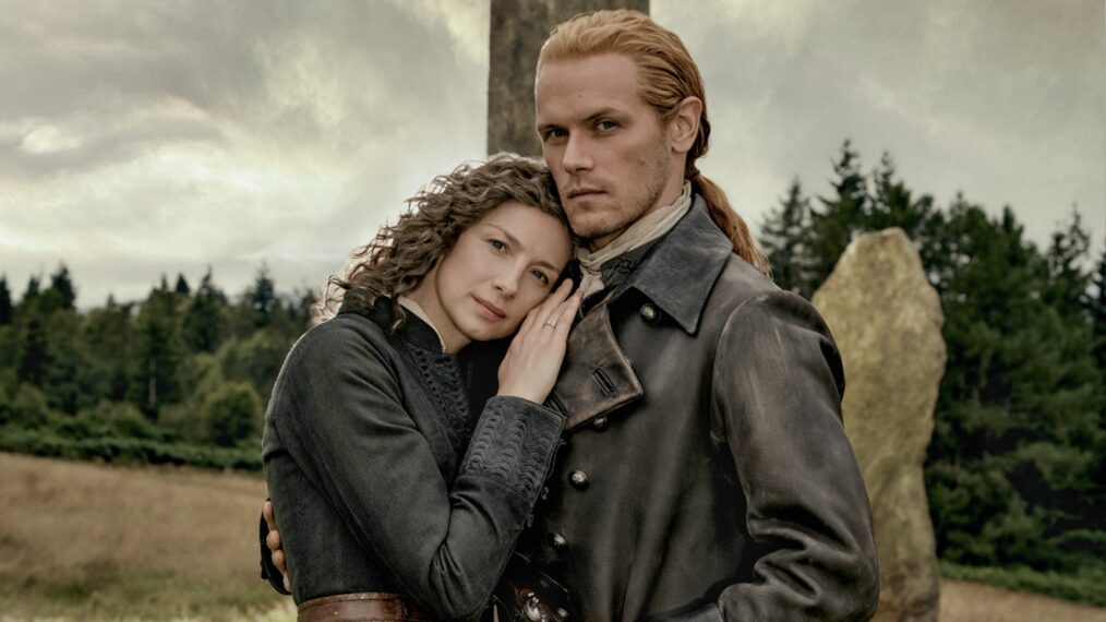 Caitriona Balfe and Sam Heughan in 'Outlander' Season 8