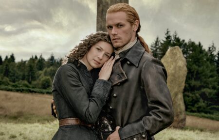 Caitriona Balfe and Sam Heughan in 'Outlander' Season 8