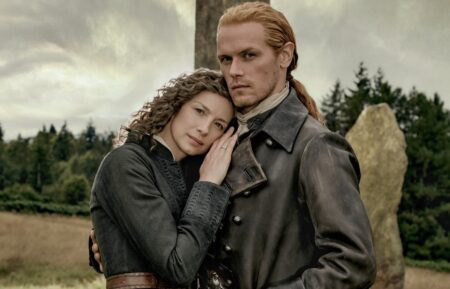 Sam Heughan and Caitriona Balfe in 'Outlander' Season 8