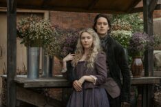 Lauren Lyle and Cesar Domboy in 'Outlander' Season 8