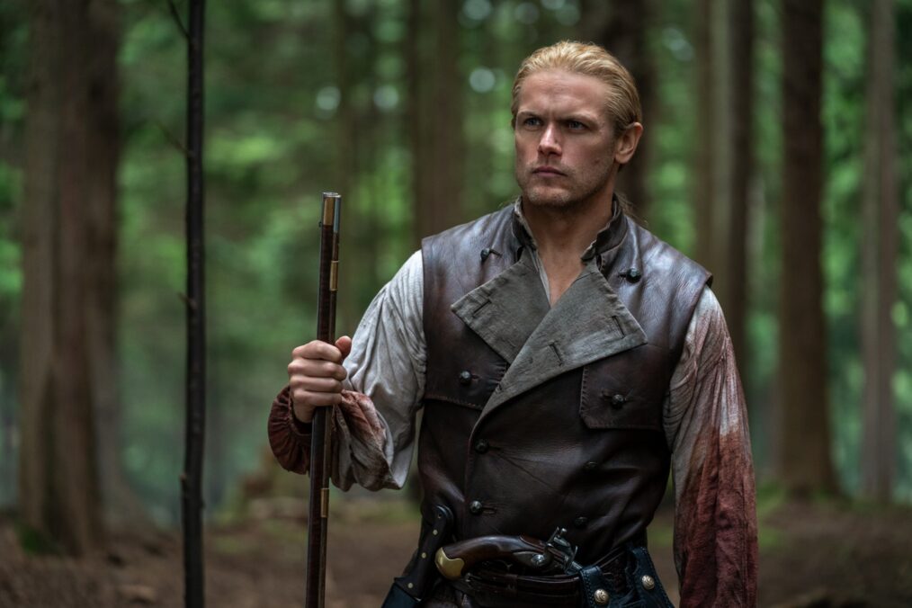 Sam Heughan in 'Outlander' Season 8