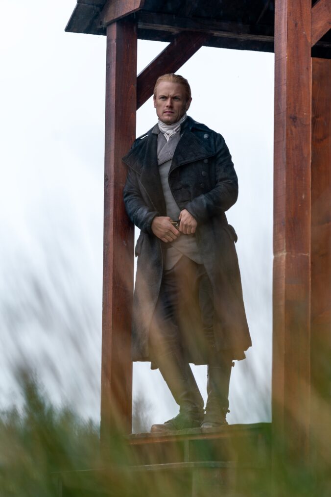 Sam Heughan in 'Outlander' Season 8