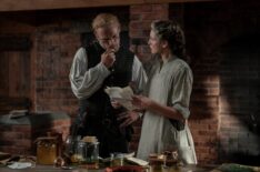 Sam Heughan and Caitriona Balfe in 'Outlander' Season 8