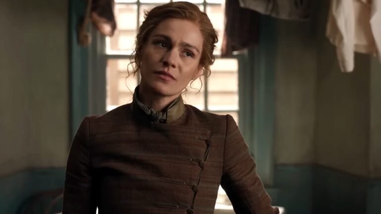 Sophie Skelton in 'Outlander' Season 8