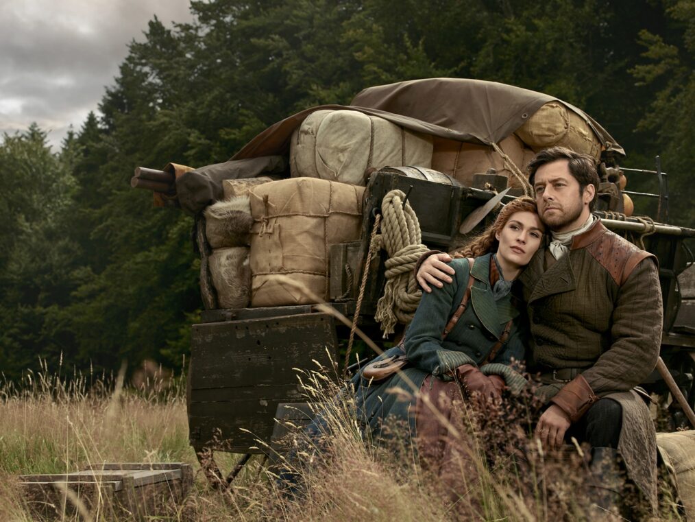 Sophie Skelton and Richard Rankin 'Outlander' Season 8