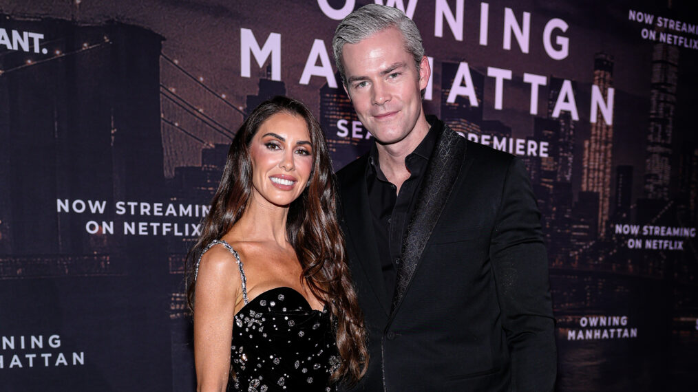 Emilia Serhant and Ryan Serhant attend the 'Owning Manhattan' Season 2 premiere at Terminal 5 on December 05, 2025 in New York City