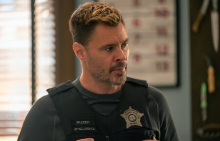 Patrick John Flueger as Officer Adam Ruzek in 'Chicago Fire' Season 13