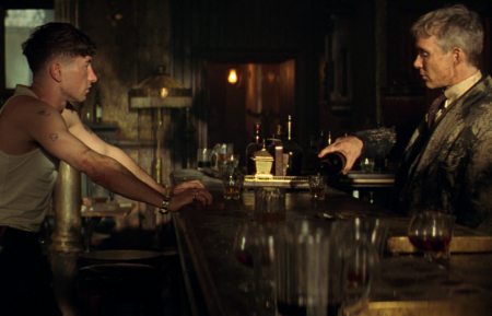 Barry Keoghan and Cillian Murphy in 'Peaky Blinders: The Immortal Man'