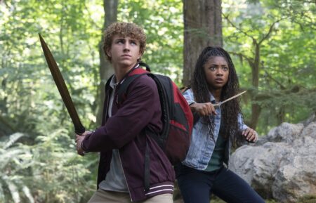Percy and Annabeth in 'Percy Jackson & the Olympians' Season 2