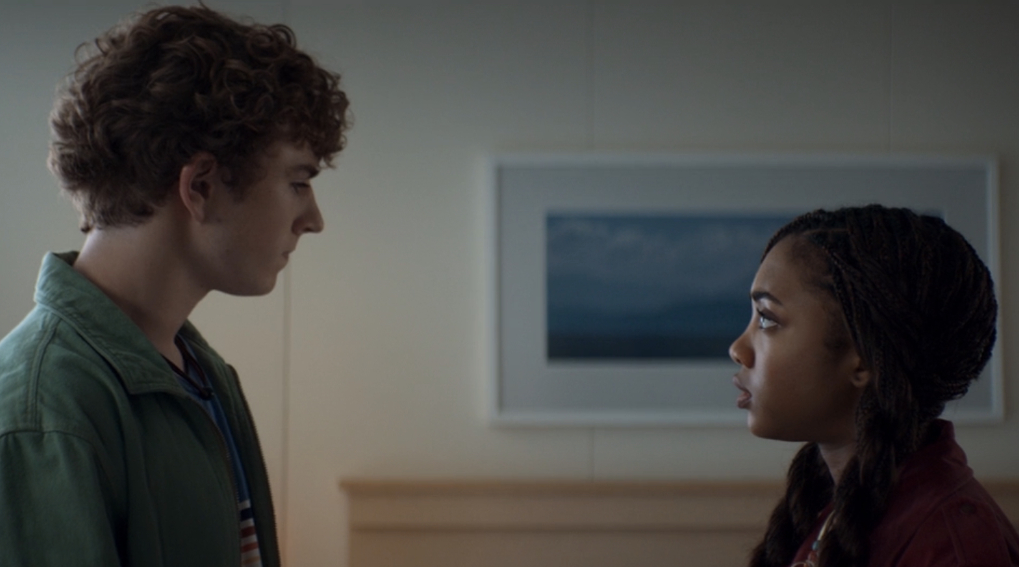 Walker Scobell and Leah Sava Jeffries as Percy and Annabeth in 'Percy Jackson and the Olympians' Season 2 Episode 3