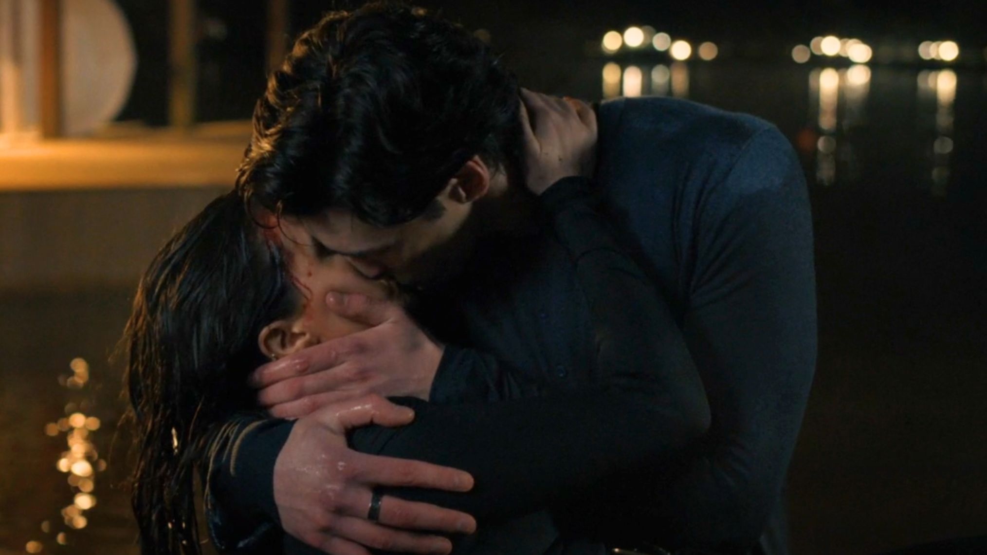 Lachlan Quarmby and Katie Stevens in 'Providence Falls'