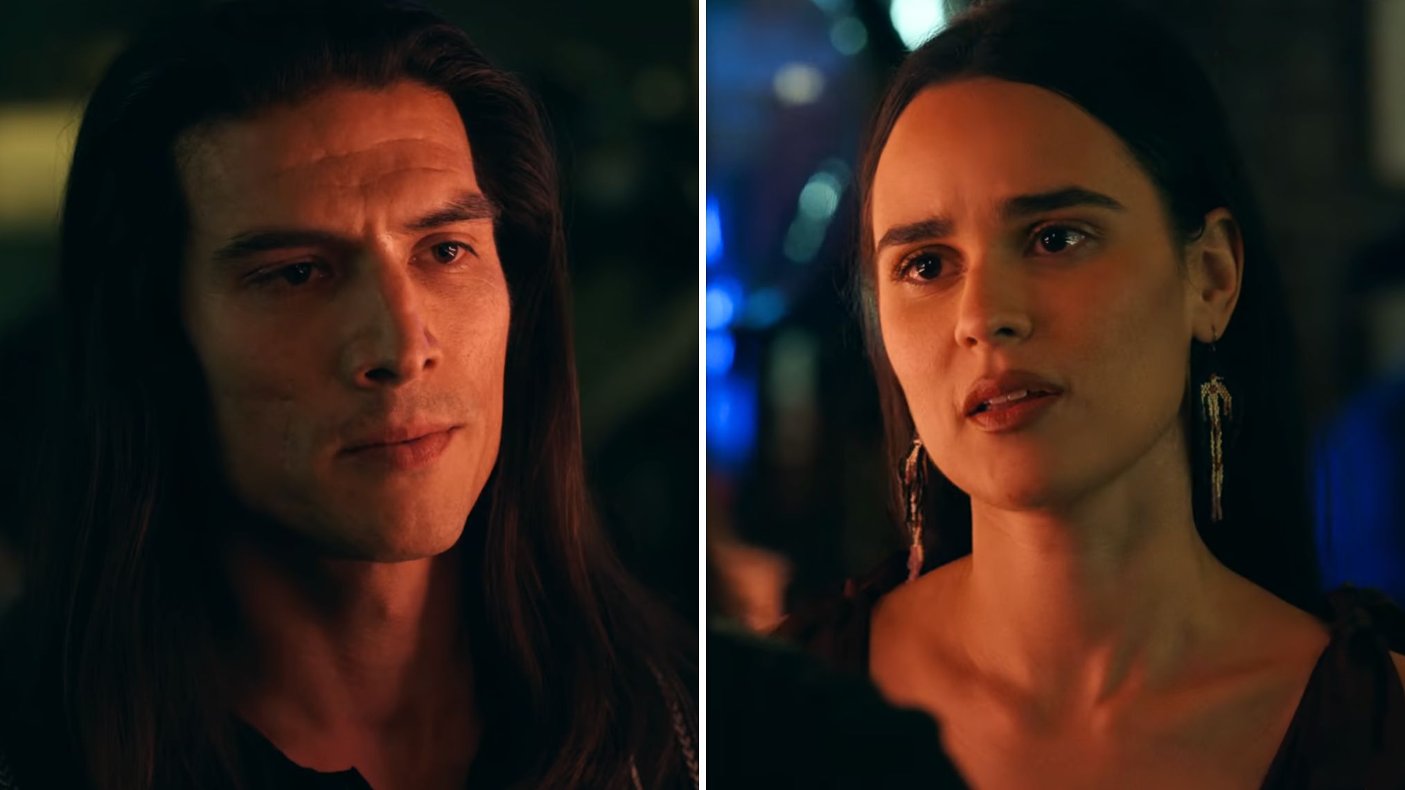 Justin Johnson Cortez and Marianly Tejada in 'Ransom Canyon' Season 1