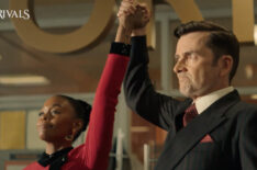 Nafessa Williams and David Tennant in 'Rivals' Season 2