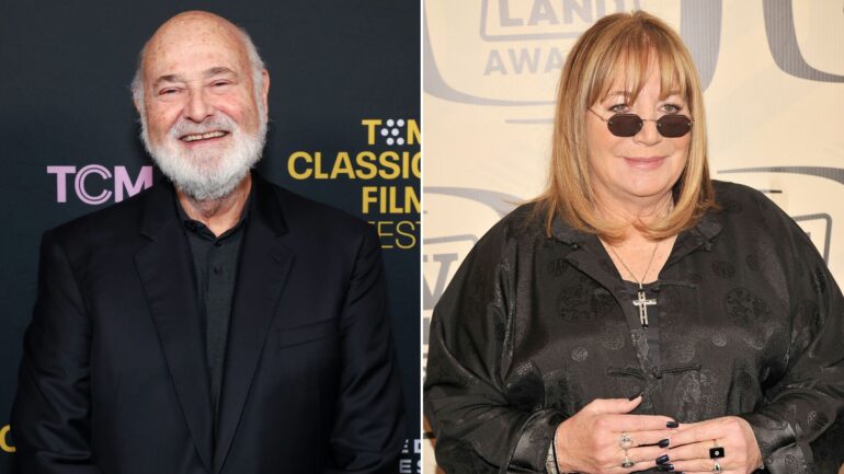 Rob Reiner (left) and Penny Marshall (right)
