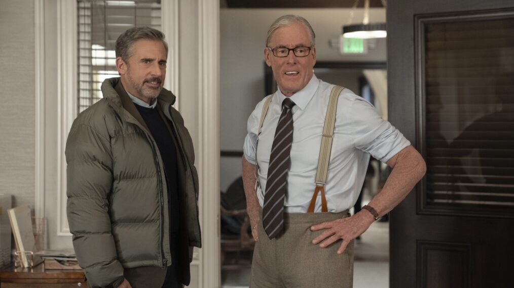 Steve Carell and John C. McGinley in 'Rooster'