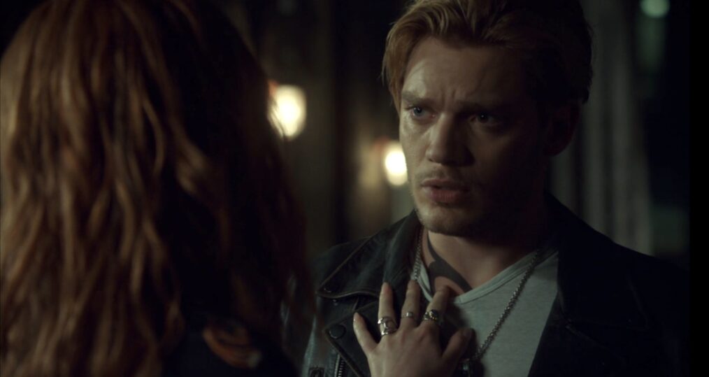 Dominic Sherwood as Jace in the 'Shadowhunters' Season 3 finale