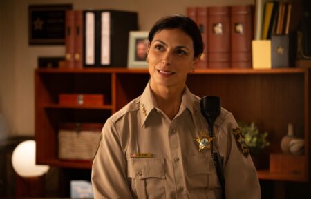 Morena Baccarin as Sheriff Mickey Fox — 'Sheriff Country' Season 1 Episode 9 