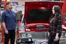 Riley (Kat Dennings) and Gabe (Seann William Scott) on 'Shifting Gears' Season 2