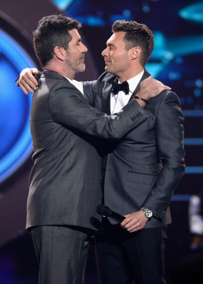 Simon Cowell and Ryan Seacrest