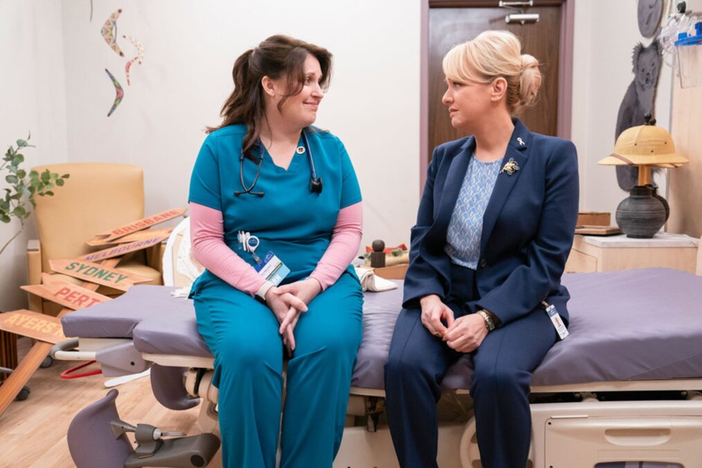 Allison Tolman and Wendi McLendon-Covey