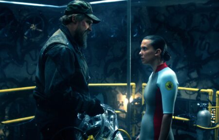 David Harbour and Millie Bobby Brown in 'Stranger Things' finale
