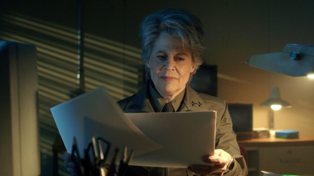 Linda Hamilton in 'Stranger Things' Season 5