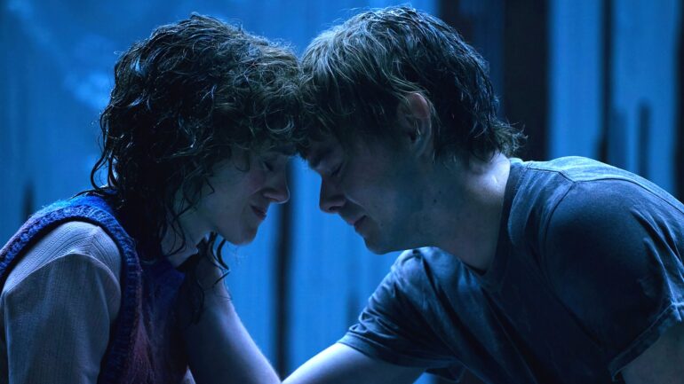 Natalia Dyer and Charlie Heaton in 'Stranger Things' Season 5